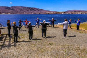 Tai Chi by the water